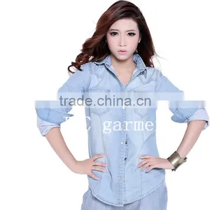 Button-down Collar Washable Mercury Woven Shirt thumbnail-6