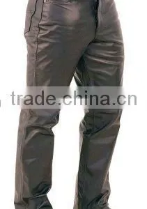 MEN LEATHER PANTS 2014 / CUSTOM MADE MENS LEATHER PANTS thumbnail-3