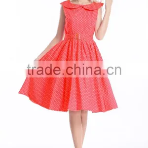 Pinup Swing Evening Party Wedding Prom Rockability 50s Vintage Dress thumbnail-5