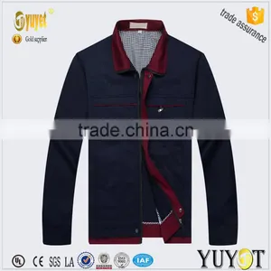 Cheap Contrast Color Professional Mechanic Work Uniforms thumbnail-1