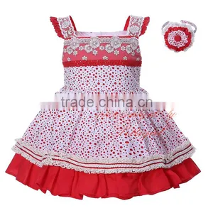 Girl Party Dress Children Frocks Designs Spanish Clothing thumbnail-1