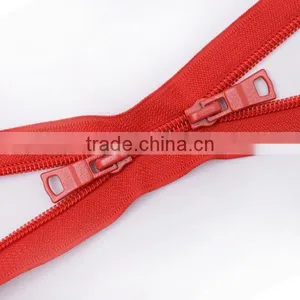 #7 Open End Two Way Nylon Coil Zipper thumbnail-1