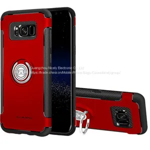 Phone Cases for Samsung s8 2 in 1 Magnetic Car Holder Phone Cases for Samsung Galaxy s8 Plus thumbnail-2