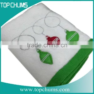Wholesale Embroidered Cotton Christmas Softtextile Hand Towel Terry thumbnail-3