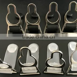 20mm 2017 Dubaa Trading Inc Sexy Lingeries Accessories Silver Garter Metal Suspender Clip NEW Style thumbnail-6