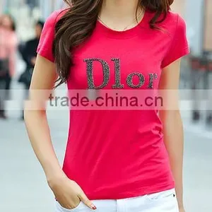 Latest Pattern Women Printed t Shirts Wholesale Make Your Own Design thumbnail-5