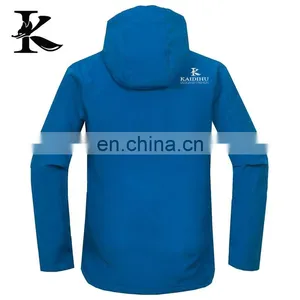 Men Water Resistant Hooded Softshell Jacket Print New Logo thumbnail-3