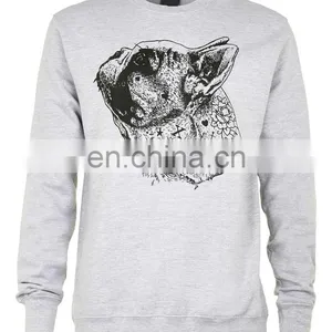 Classic Fit Crew Neck Print Sweatshirt thumbnail-4