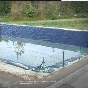 Black Color 1mm HDPE Geomembrane/LDPE Geomembrane/pond Liner thumbnail-3