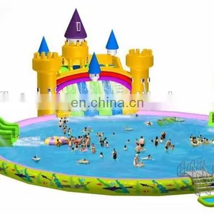 HOT!2015 New Designed for Children Amusement Water Park With Slide thumbnail-3