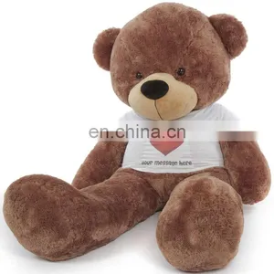 Custom Cheap Giant Huge Sized Bear Doll 50cm100cm 120cm 150cm 160cm 200cm 2 Meter 250cm 300cm 3m Big Large Fat Plush Teddy Bear thumbnail-1