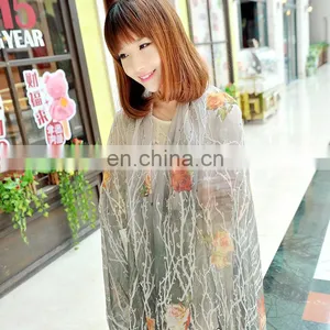 2015fashion Style Newest High Quality Silk Georgette Digital Printing Cappa(SP886BL) thumbnail-3