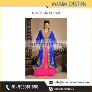 New Stylish Modern Look Moroccan Kaftan Available for Bulk Buyers thumbnail-1