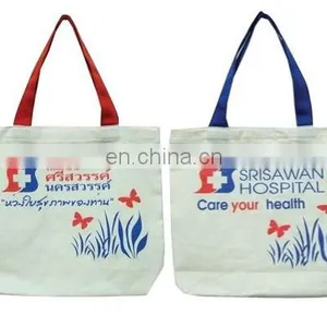 Wholesale Recyclable Cotton Shopping Bag/Fashion Reusable Eco-friendly Cheap Cotton Tote Bag thumbnail-6