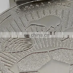 Custom Design Made Embossment Logo Round Medals With Ribbons thumbnail-5