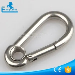 Stainless Steel Snap Hook With Ring thumbnail-1