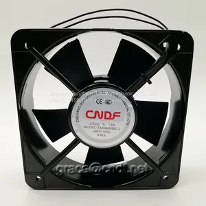 CNDF ac Cooling With Pull Copper and 2 Ball Bearing Cooling Fan 200x200x60mm 110/120VAC Cooling Fan thumbnail-1