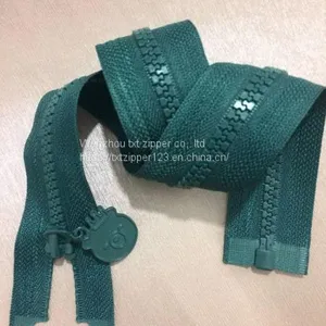 TXT Brand #5 Plastic Zipper With Normal Teeth Two Way Open End High Quality and Low Price Garment Accessories thumbnail-2