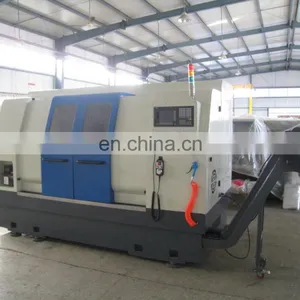 Hot Sell!!! Newest Hobby Mini Lathe CNC Slant Bed Machine/ Easy Operation Bench Lathe CNC250B-1 thumbnail-3