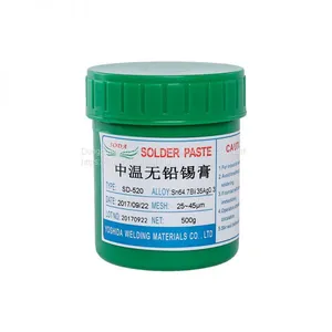 Medium Temperature Lead-free Solder Paste Sn64.7Bi35Ag0.3 Solder Paste thumbnail-1