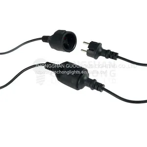 CE Listed,e27 20 FIXED SOCKET ,OUTDOOR COMMERCIAL WEATHERPROOF STRING LIGHT, 20M CORD thumbnail-2