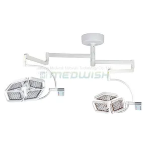 AG-LT024(3+4) Manufacturer Medical OT Light Operation Hospital Double Head Surgical Shadowless Lamp Led Operating Lamp thumbnail-1