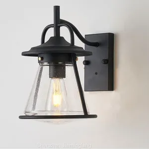 Outdoor Waterproof Solar Powered Town House Lawn Garden Bungalow Pathway Fence Street Post LED Lights JML-WLL-A2075 thumbnail-3