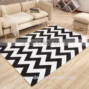 PRINTED SHORT PLUSH MAT - 3600 COMTEMPERORY MODERN DESIGN thumbnail-1