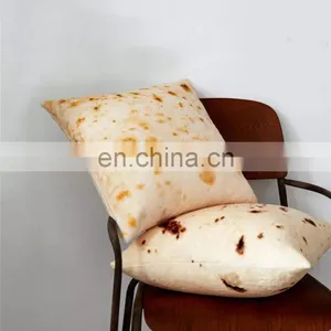 Custom Printed Picnic Pizza Blanket Mexican Burrito Food Throw Blanket thumbnail-4