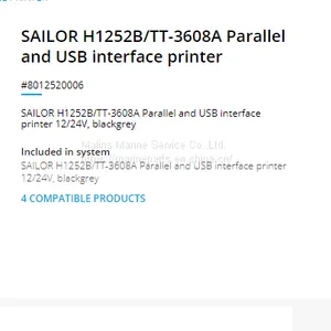 SAILOR H1252B/TT-3608A Parallel and USB Interface Printer thumbnail-1