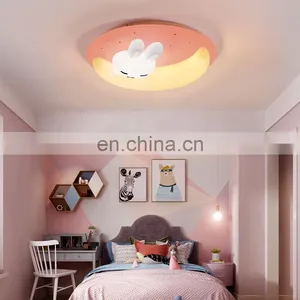 High Quality Wholesale Led Decoration Cartoon Animals Ceiling Light for Kids Bedroom thumbnail-1