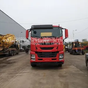 ISUZU GIGA 6X4 16CBM High Pressure Washing Vacuum Combined Jet Sewage Suction Truck thumbnail-5