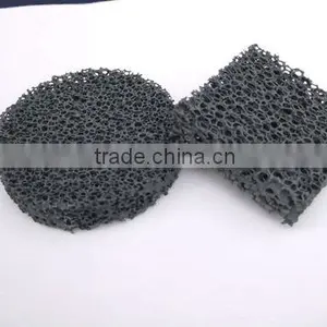 Silicon Carbide Ceramic Foam Filter for Casting With Low Price thumbnail-1