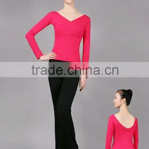 Ladies Gym Wear Women Supplex Fitness Gym Pants Yoga Pants Fitness Wear Fashion Yoga Wear Slim Fit Top Running Wear thumbnail-1
