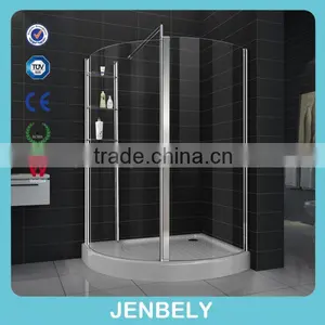 8mm Round Walk-in Shower Room With Door Shower thumbnail-1