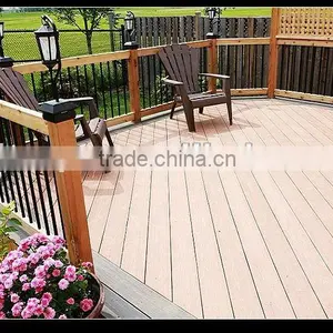 Environment Friendly Composite Wood Decking thumbnail-1