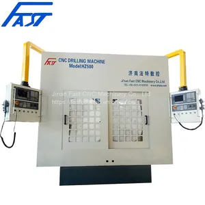 Jinan Customized CNC Double-Spindle Round Parts Drilling Machine Model FLZ500-30-2 Exported to Russia thumbnail-3