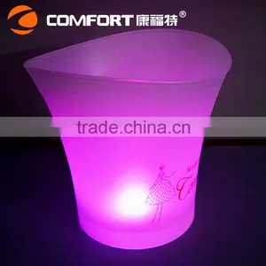 Cheap Battery Operated Lighted Plastic Wine Bucket for Party thumbnail-2