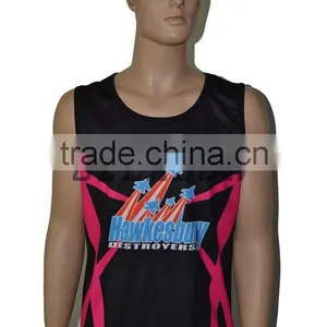 Ozeason Sportwear Guangzhou Manufacturer Custom Design Cool Reversible Basketball Singlet thumbnail-6