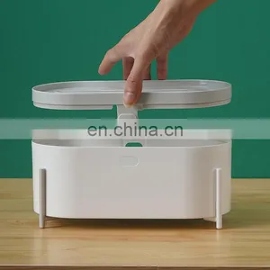 Decoration Ornament Room Napkin Tissue Box Plastic ABS Tissue Pen Remote Control Holder thumbnail-4