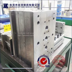 High Precision Plastic Injection Mold for PA66+30GF Blue Moving Contact Holder Suppliers Solution thumbnail-2
