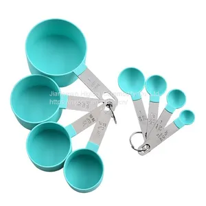 Amazon Stainless Steel Plastic Measuring Spoon Measuring Cup Multi Purpose Tool Seasoning Baking Measuring Cup thumbnail-4