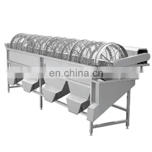 Stainless Steel Fruits And Vegetables Drum Classifier Roller Grader thumbnail-4