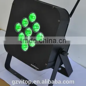 Best Selling Led Uplight With Wireless Battery Par 9x10w Rgbw 4in1wireless Uplights thumbnail-6