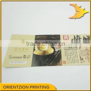 Anti-counterfeiting Prepaid Gift Vouchers thumbnail-1