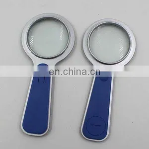 Custom Wholesale 3X Handheld Magnifier Glass With Light thumbnail-1