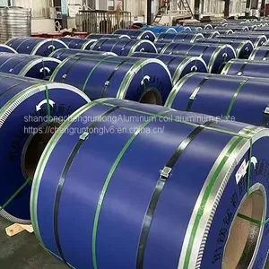 Pipe Outer Protection Aluminum Coil Covered With Sarin Film Covered With Kraft Paper Orange Peel Embossed Molding Plate Thickness Complete Guarantee Quality the Lowest Price in the Country thumbnail-1