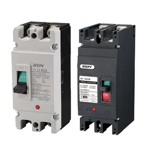 PV Solar System Electrical Molded Case Circuit Breaker DC MCCB in 1-4P thumbnail-2