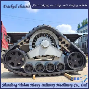 Installation of 762 Rubber Track Half Chain Rail Large Harvester thumbnail-5