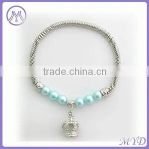 Customized Crown Pearl Pet Pendant Necklace for Dog Cat thumbnail-4